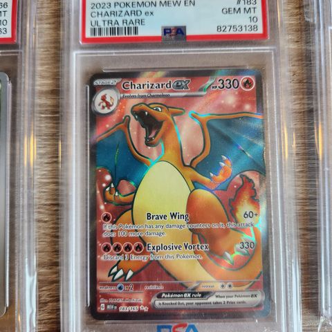 Pokemon 151 Charizard #183 PSA 10