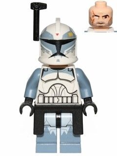 Lego Star Wars Wolffe minifiguren