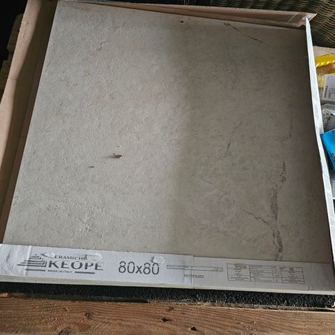 Fliser 80x80 Keope Omnia Emperador White