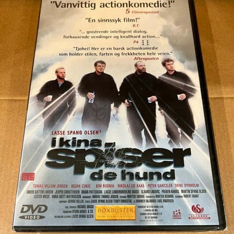 I Kina spiser de hund DVD NY/UÅPNET