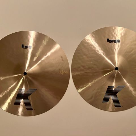 Ny Zildjian 14" hihat selges