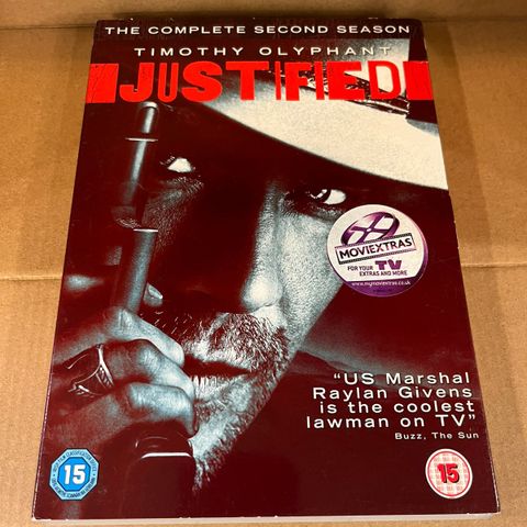 Justified sesong 2 DVD 3-disc