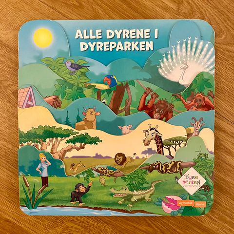 Barnebok ~ Alle dyrene i Dyreparken