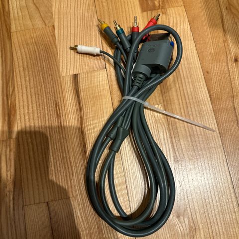 Xbox 360 komponent / optisk kabel / AV kabel