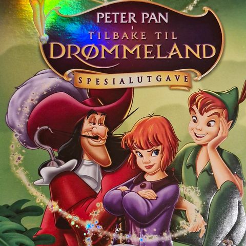 DVD: Peter Pan tilbake til Drømmeland