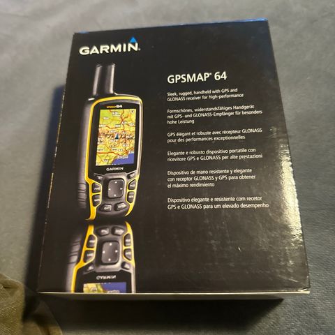 Garmin GPSMAP64 ubrukt