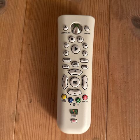 Xbox 360 media remote / fjernkontroll