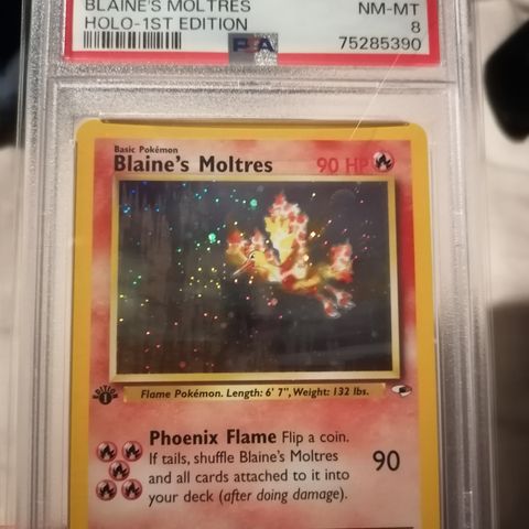 Blaine's Moltres [1st Edition] #1 Pokemon Gym Heroes