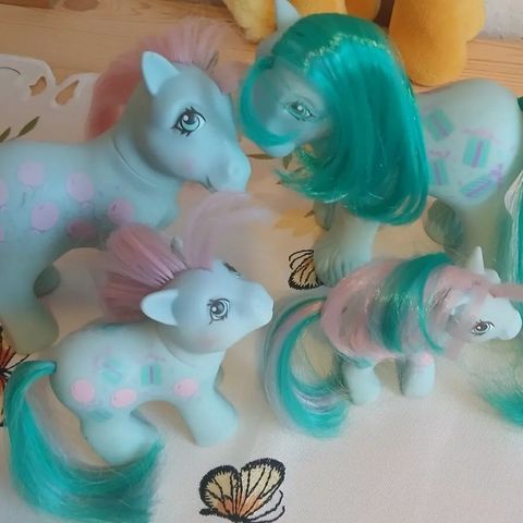 My little pony G1 DE PÅ BILDET ØNSKES KJØPT 💚