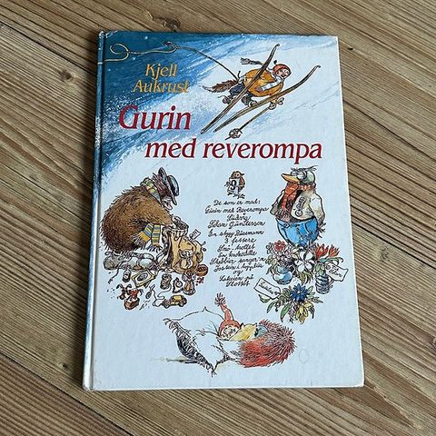 Kjell Aukrust Gurin med reverompa (1. utgave fra 1991)