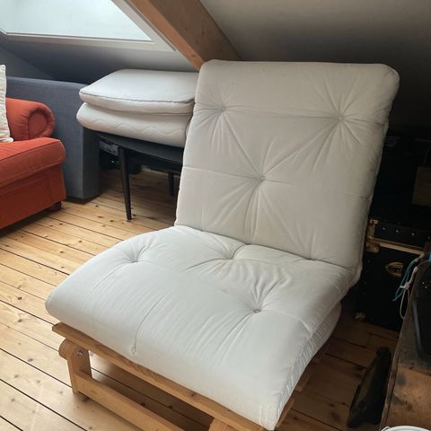 Futon fra IKEA stol/seng