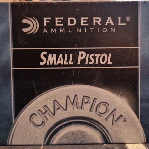 Federal Small Pistol tennhetter