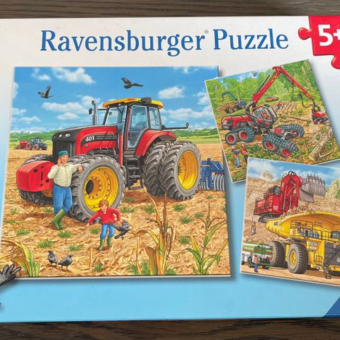 Ravensburger puslespill til barn