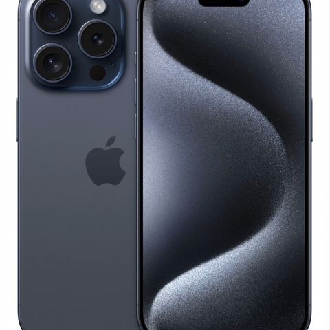 Apple Iphone 15 pro, blå, 128gb