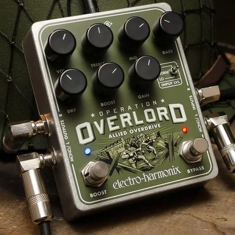 EHX Operation Overlord - overdrive/boost - stereo