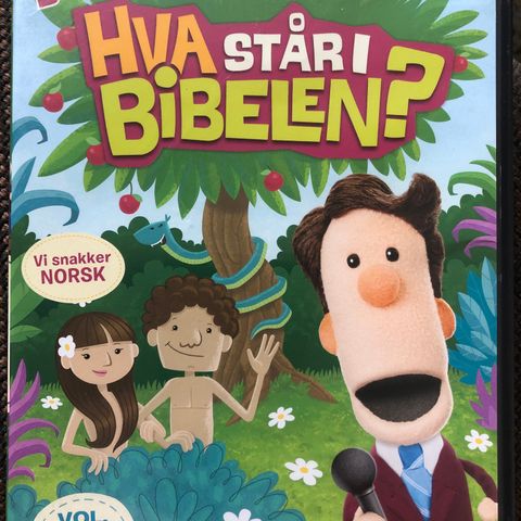 (DVD) Hva står i bibelen Vol. 1 (2010) Norsk tale