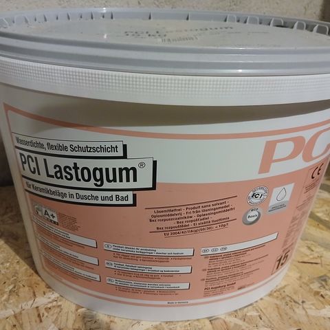 PCIVåtromsmembran Lastogum®, Grå 15 kg