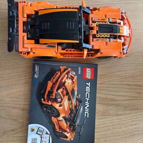 Lego Corvette ZR 1 med bruksanvisning. sett 42093