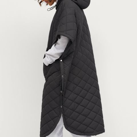 New Ellos quilted poncho