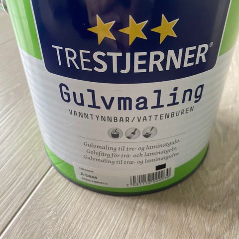 Trestjerner gulvmaling - Morgendis