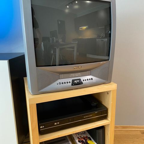 Philips Blackline 21" CRT VHS Combo