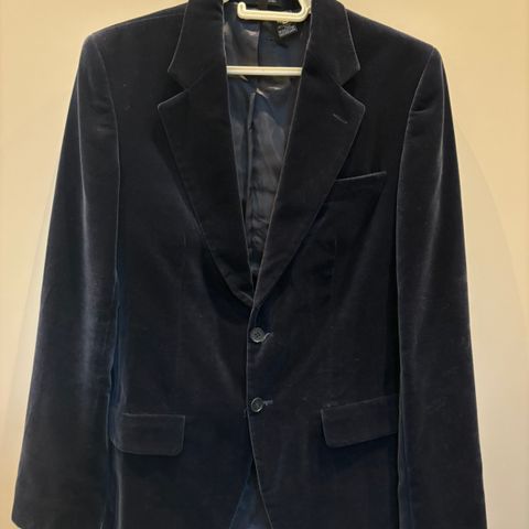 Zara blazer i fløyel str 48