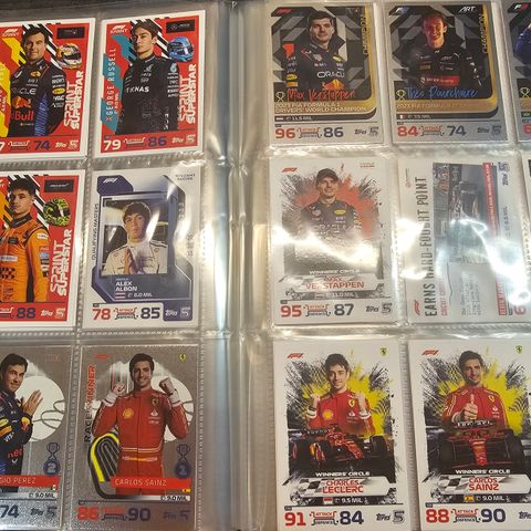 2024 Topps F1 Turbo Attax perm m kort selges.