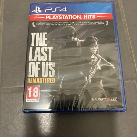 The Last of Us Remastered FORSEGLET til Playstation 4