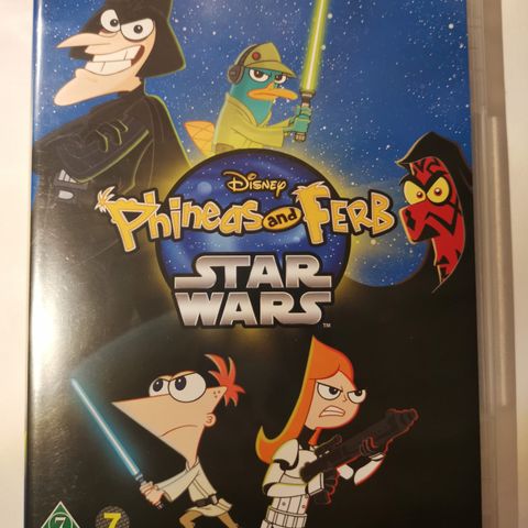 Phineas and Ferb: Star Wars (DVD, norsk tale)