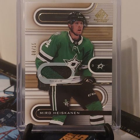 2022-23 Upper Deck Game Used Hockey - Miro Heiskanen Patch #/15!