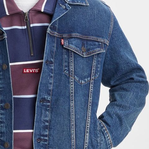 Levi's denimjakke herre S