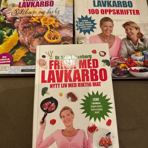 3 x Frisk med lavkarbo - Hexeberg