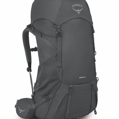 Osprey Men's Rook 65 Dark Charcoal/Silver Lining