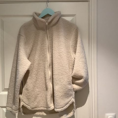 Deilig Fleece jakke offwhite