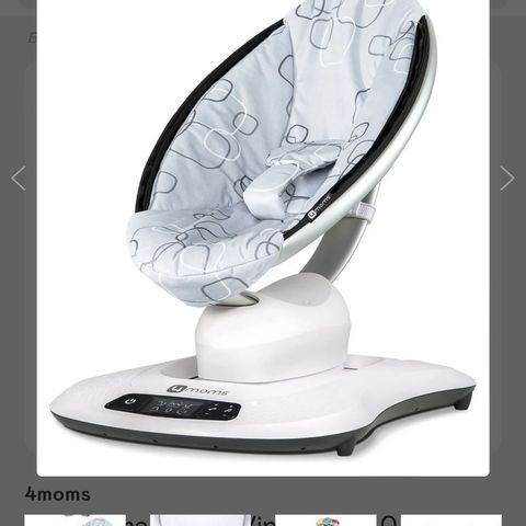 4 moms Mamaroo  . Helt ny!