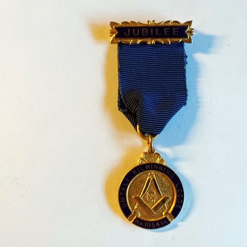 Umtali Jubilee Kil Winning Lodge Masonic Medaje