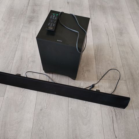 Sony SA-CT770 med trådløs subwoofer