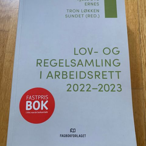 Lov- og regelsamling