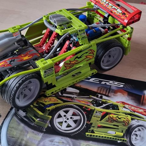 Lego Technic Racerbil - Nitro Menace -  8649