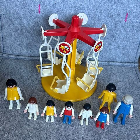 Playmobil sett m karusell fra 1986