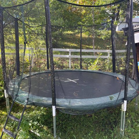 Trampoline 3,6 m med stige og sikkerhetsnett