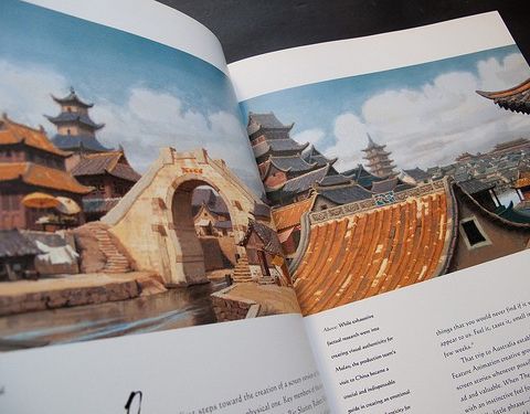 The Art of Mulan - Vintage Coffee Table Book