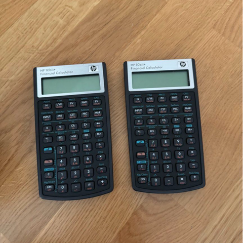 Financial Calculator - HP 10bII Plus