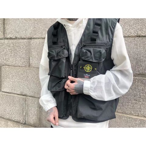 stone island x supreme vest(sjelden )