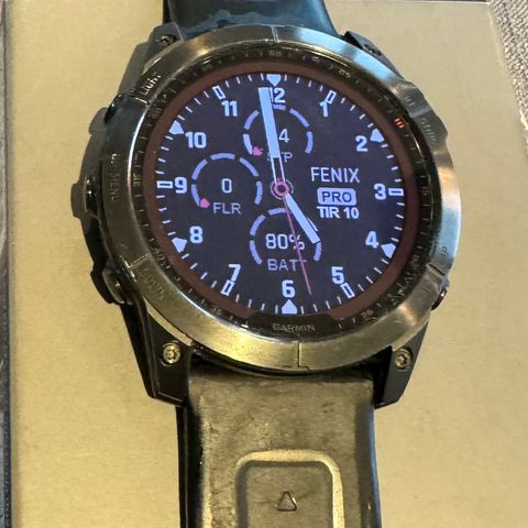 Garmin Fenix 7X,Saph/Carbon Gray Solar 51mm