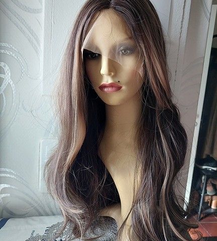 Lace front parykk ny