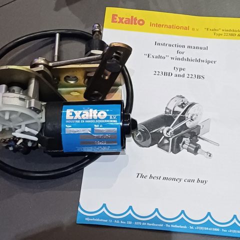 NY PRIS - Exalto 223BS visker motor