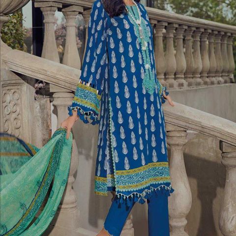 3 piece kurta / tunika trouser dubatta