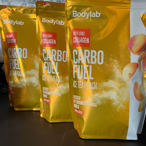 3 poser Bodylab Carbo Fuel