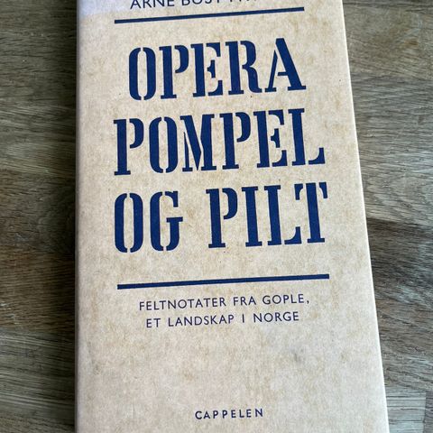 Opera Pompel og Pilt av Arne Bust Mykle